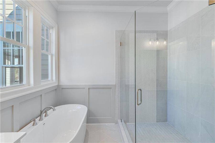 Furnished interior view inside a new home in , Dacula (Image 11).