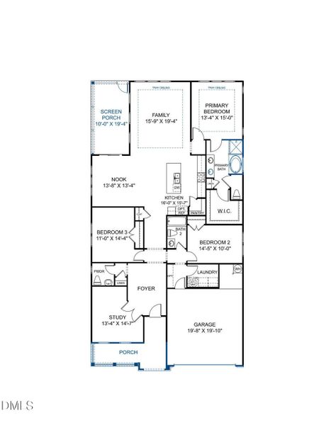 Buckley Floor Plan