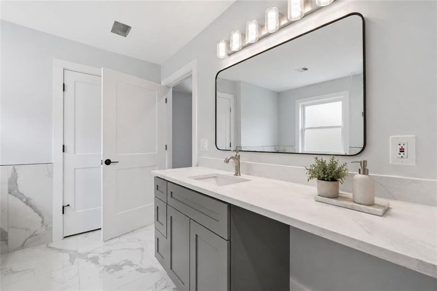 Furnished interior view inside a new home in , Ellenwood (Image 7).