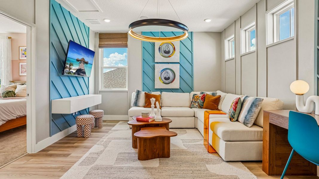 Oleander Second Floor Loft Space by DRB Homes in Ardisia Park in New Smyrna Beach, FL Oleander Second Floor Loft Space by DRB Homes in Ardisia Park in New Smyrna Beach, FL