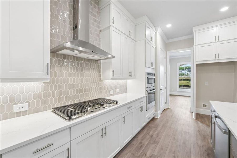Furnished interior view inside a new home in Waterhaven, Cumming (Image 13).