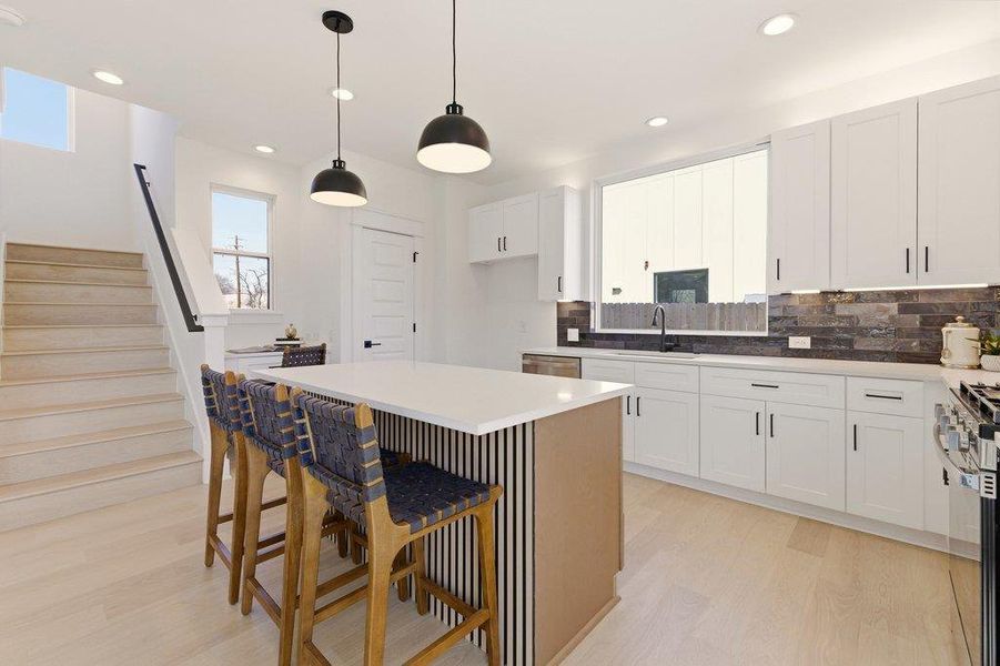 Furnished interior view inside a new home in , Austin (Image 27).