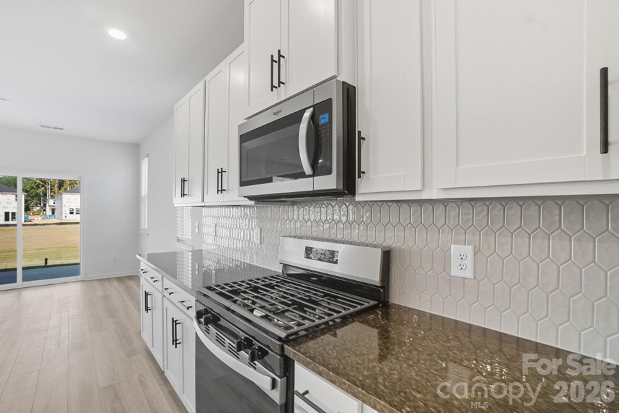 Furnished interior view inside a new home in Bellina, York (Image 9).