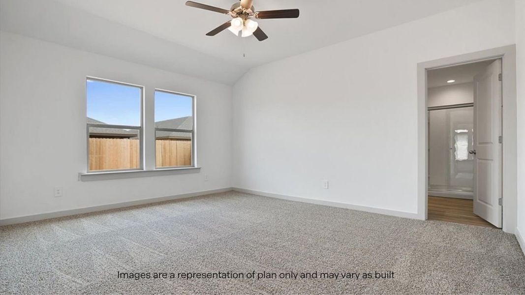 Spacious, unfurnished interior of a new home in Terra Vista, Lubbock (Image 17).