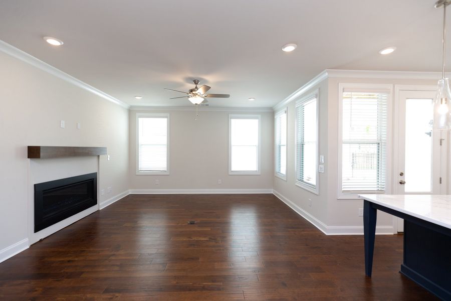 Representative unfurnished interior of a home built from the The Kincaid by The Providence Group in Waterhaven, Cumming (Image 42).