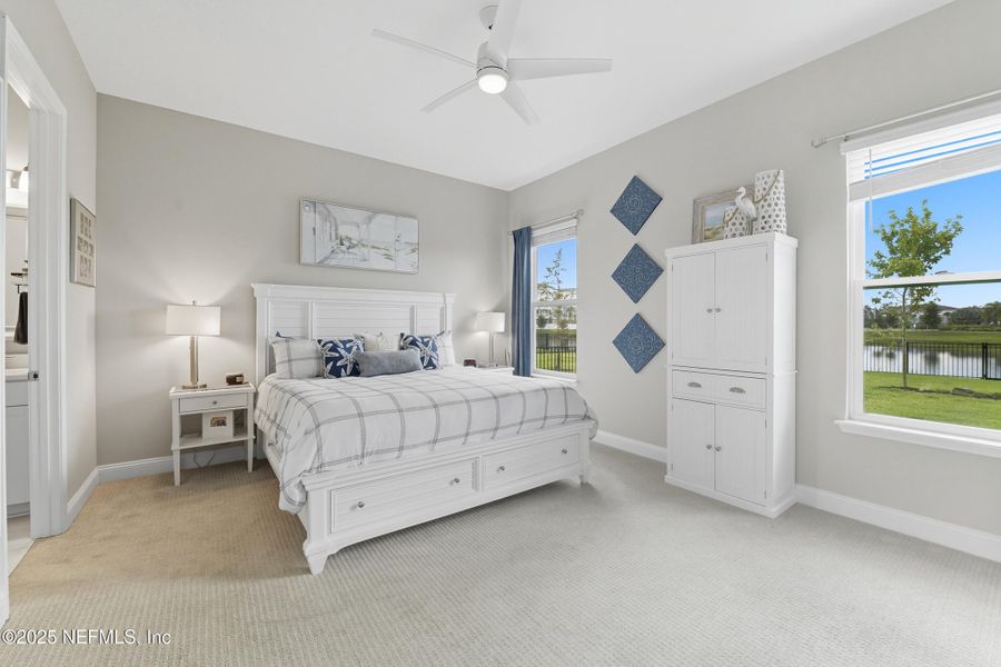 Furnished interior view inside a new home in , St. Johns (Image 16). Furnished interior view inside a new home in , St. Johns (Image 16).