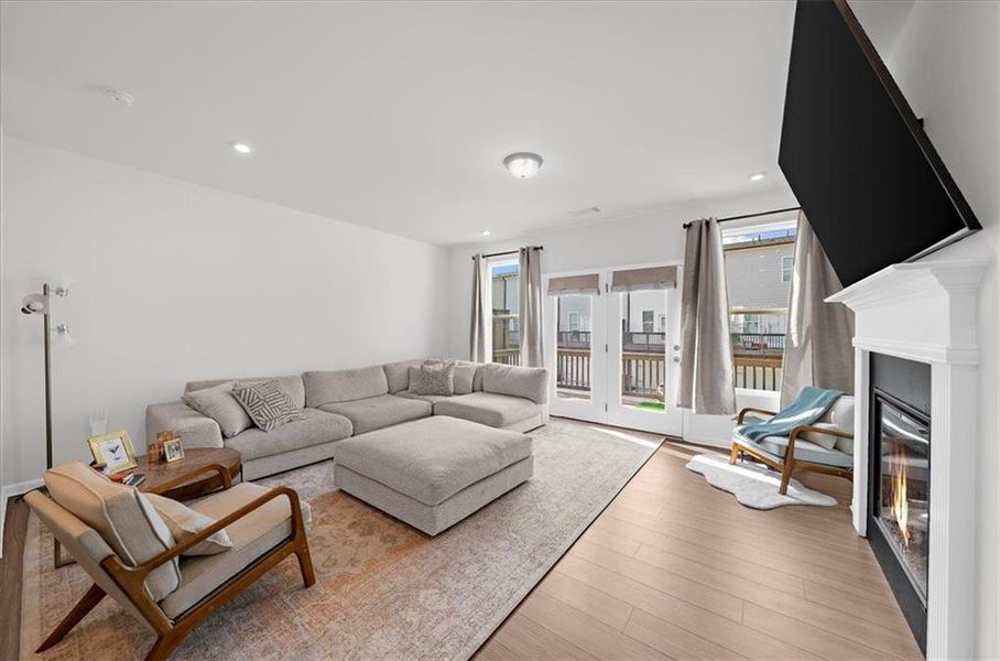 Furnished interior view inside a new home in , Acworth (Image 12).
