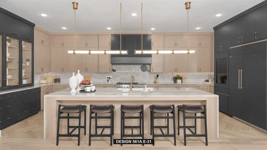 Furnished interior view inside a new home in , Frisco (Image 5).