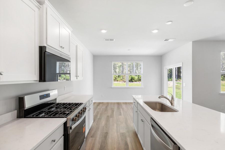 Furnished interior view inside a new home in Carolina Groves, Moncks Corner (Image 12).