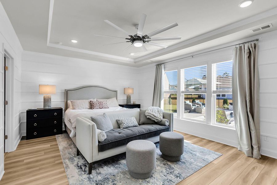 Furnished interior view inside a new home in Sea Island Preserve, Johns Island (Image 7).