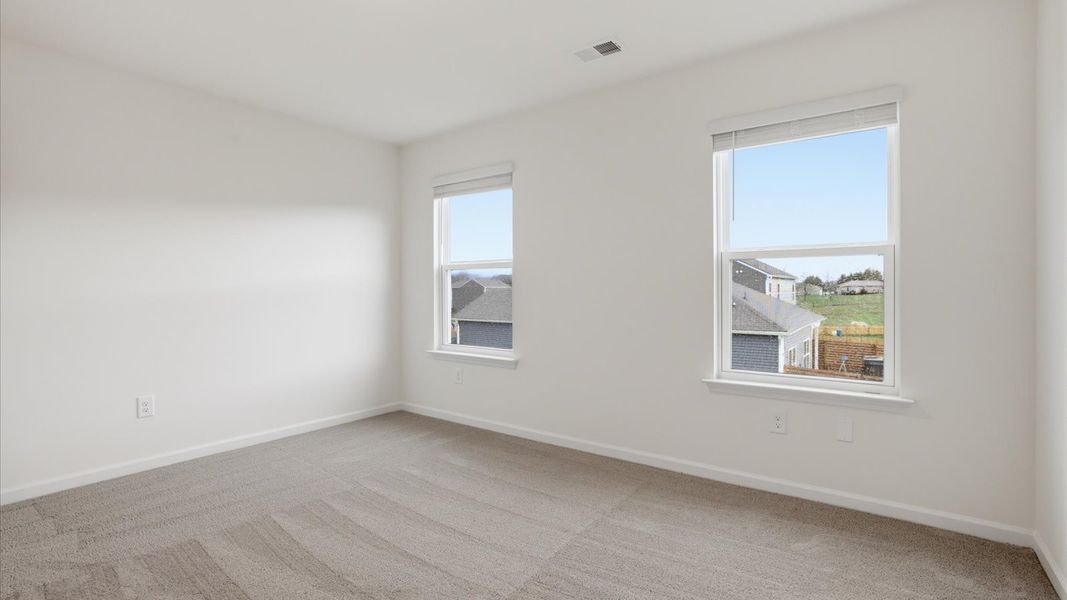 Spacious, unfurnished interior of a new home in Best Farms, Maryville (Image 31). Spacious, unfurnished interior of a new home in Best Farms, Maryville (Image 31).