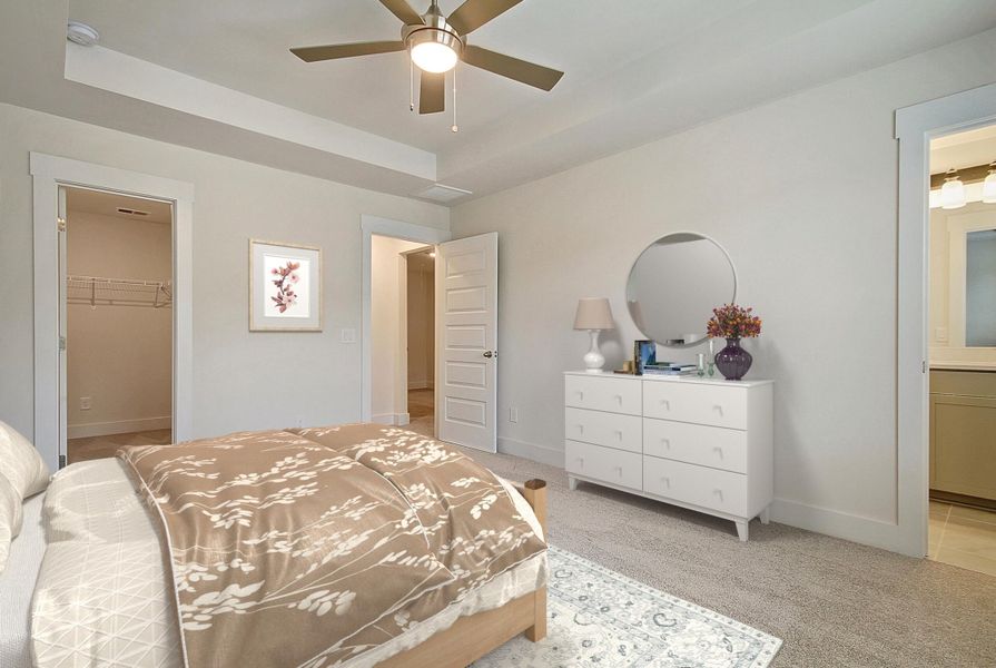 Furnished interior view inside a new home in Tributary At The Park At Rivers Edge, North Charleston (Image 4).