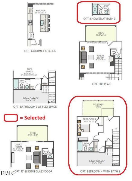 Twinleaf Townes - Plan 4 - Huck - 2124_