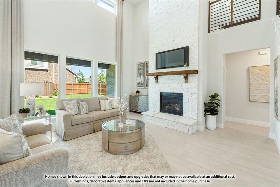 Furnished interior view inside a new home in Devonshire, Forney (Image 38).