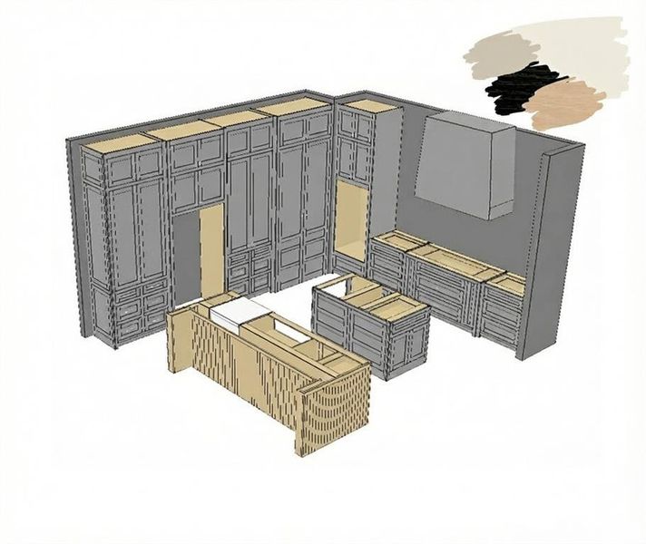 Rendering-cabinets Rendering-cabinets