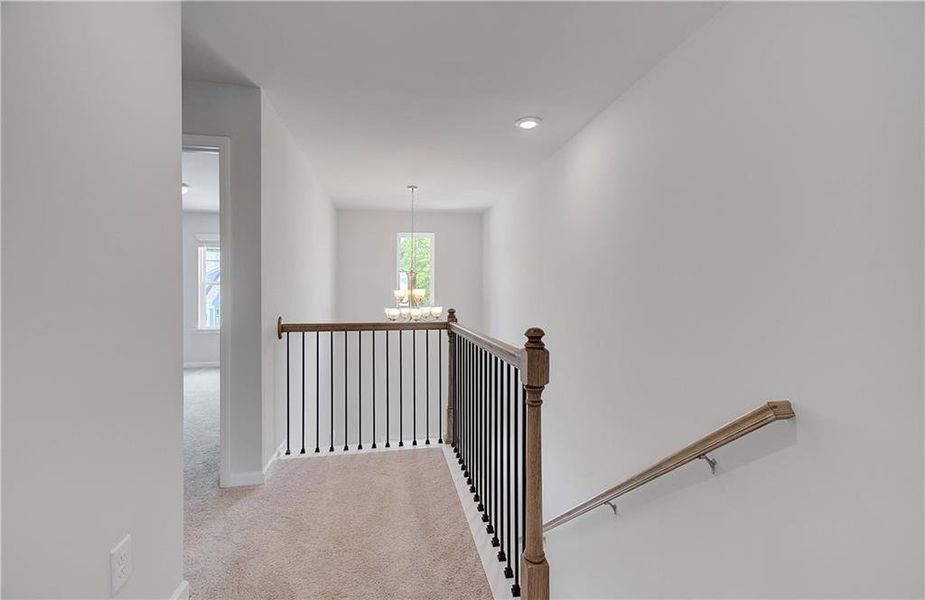 Spacious, unfurnished interior of a new home in Enclave at Evergreen, Fairburn (Image 13).