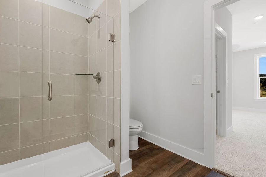 Furnished interior view inside a new home in Echo Park, Suwanee (Image 17).