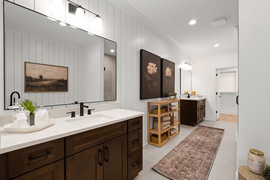 Representative furnished interior of a home built from the The Arlington by JW Collection in The Heritage at Farmer's Crossing, Ball Ground (Image 14).