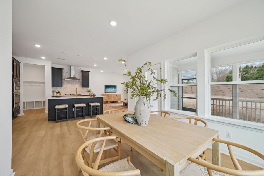 Representative furnished interior of a home built from the Leland by Ashton Woods in Crescent Mills, Wilson's Mills (Image 7).