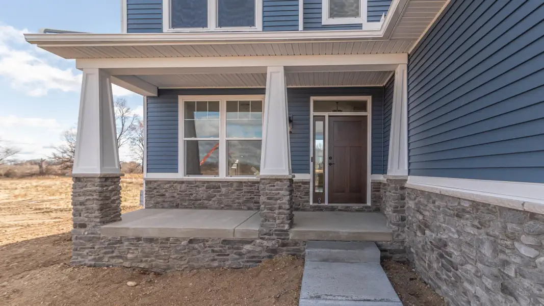 Representative exterior details of a home built from the The Winslow by Norfolk Homes in Offsite Builds Southern Michigan, Ann Arbor (Image 3).