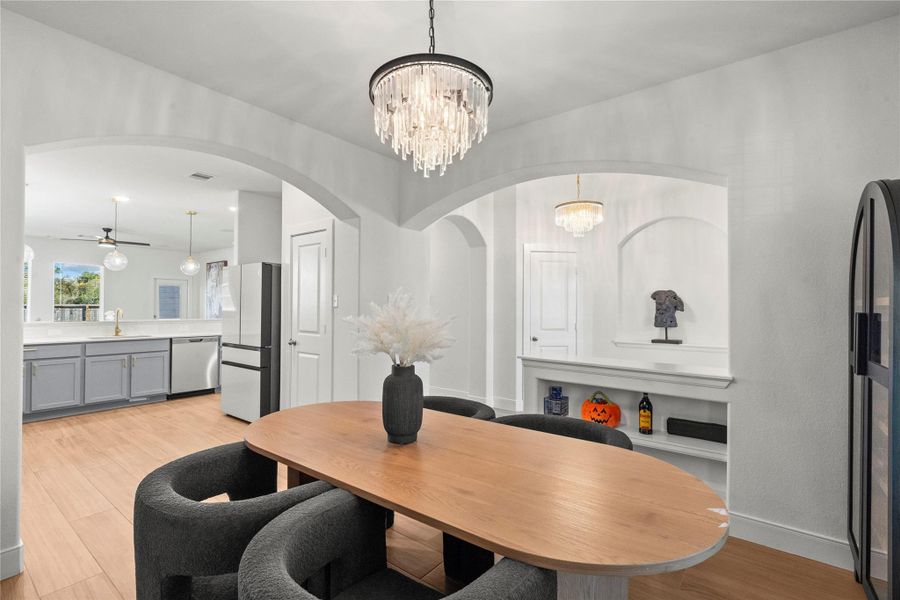 Furnished interior view inside a new home in , Santa Fe (Image 20). Furnished interior view inside a new home in , Santa Fe (Image 20).