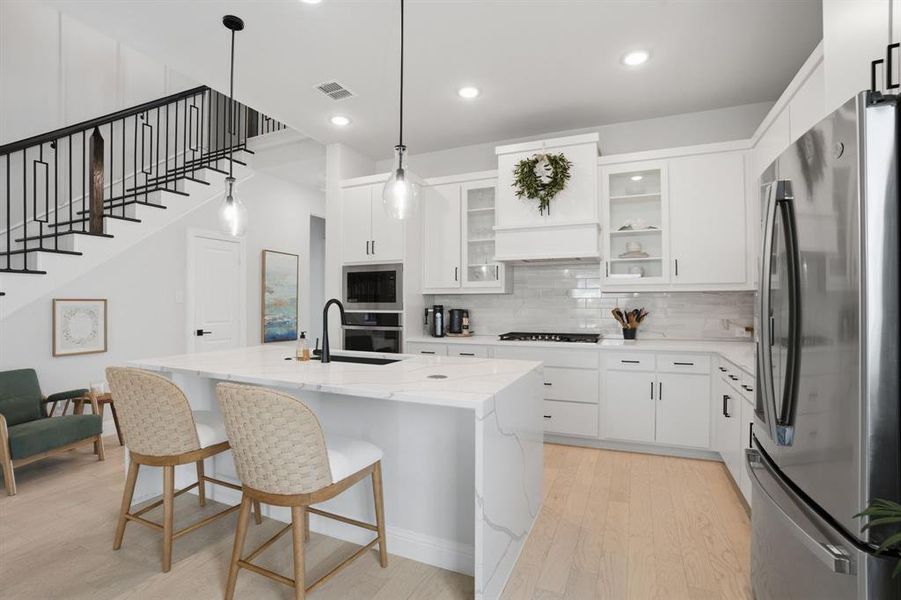 Furnished interior view inside a new home in , Rowlett (Image 30).