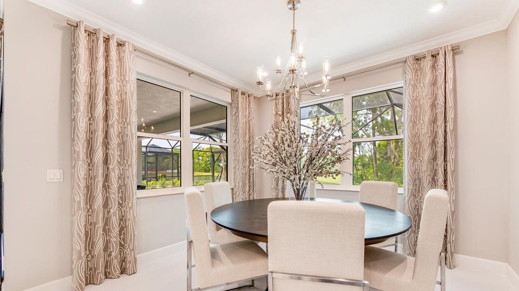 Rachel Model | Dining Room - Model shown is in a sister community Rachel Model | Dining Room - Model shown is in a sister community
