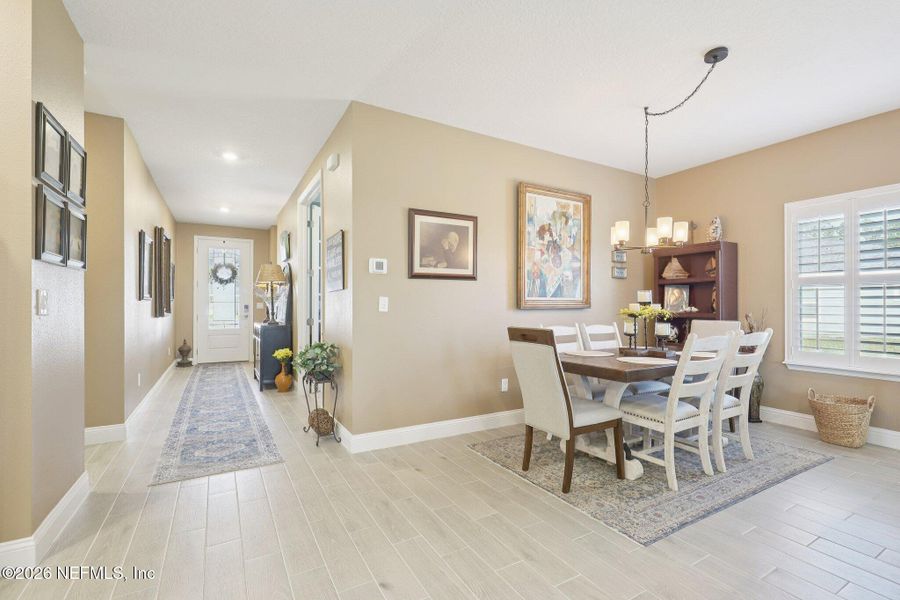 Furnished interior view inside a new home in Stillwater | Active Adult 55+, St. Johns (Image 12).