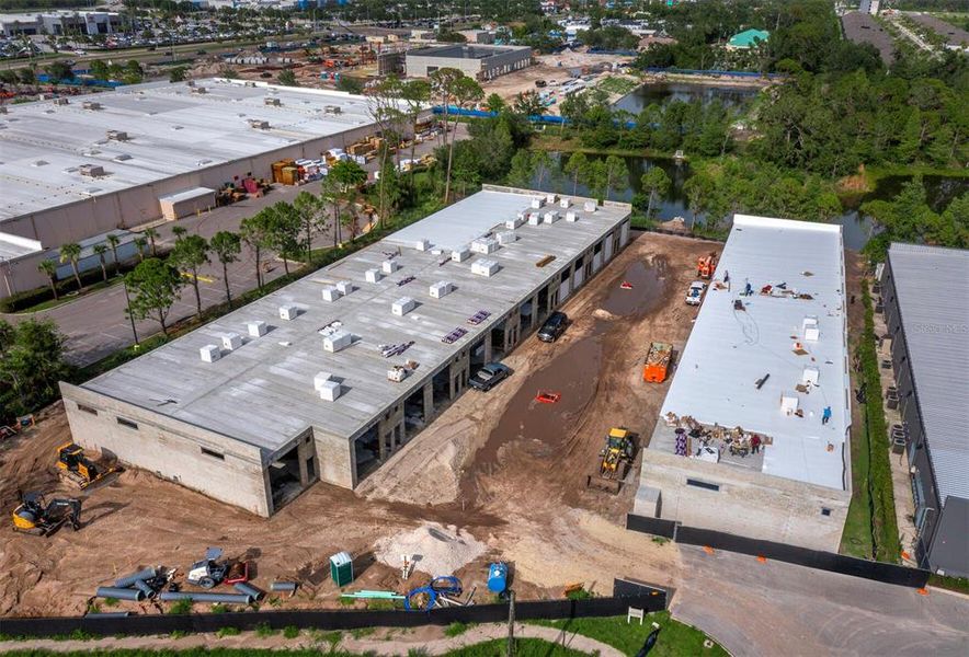 In-progress construction of a new home in , Bradenton, FL (Image 1).