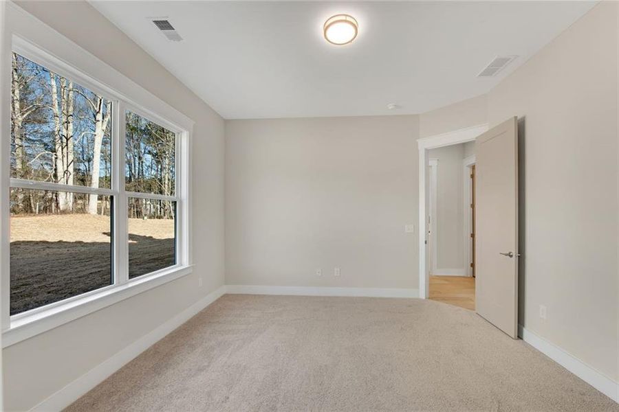 Spacious, unfurnished interior of a new home in , Hiram (Image 41).