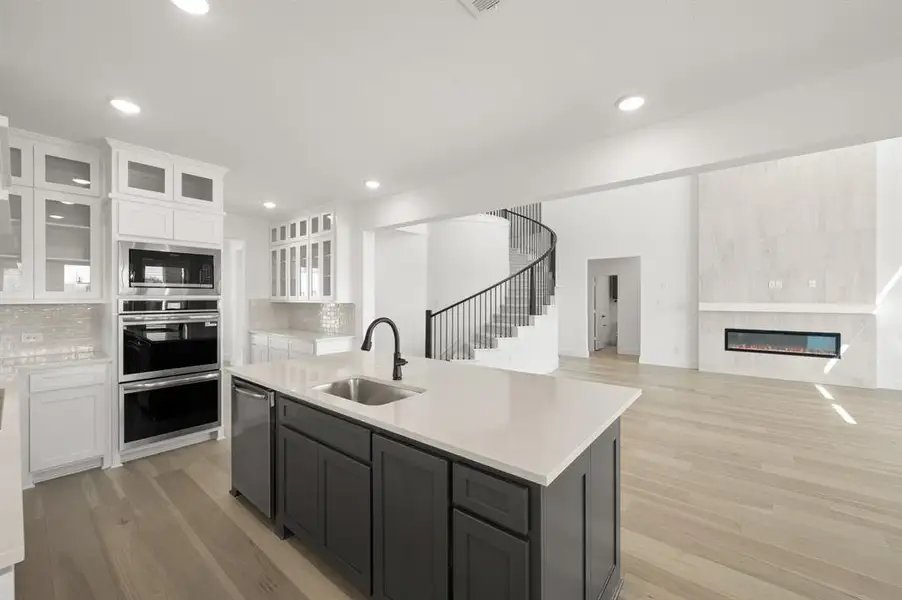 Furnished interior view inside a new home in Shady Valley Estates, Midlothian (Image 9).