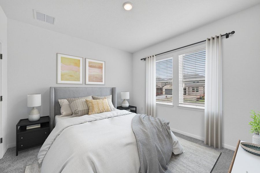 Furnished interior view inside a new home in Lisso, Pflugerville (Image 10).