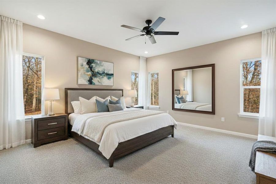 Furnished interior view inside a new home in , Powderly (Image 12). Furnished interior view inside a new home in , Powderly (Image 12).