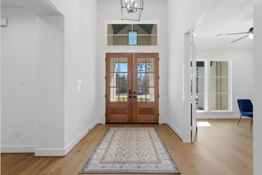 Spacious, unfurnished interior of a new home in Mostyn Manor Reserve, Magnolia (Image 25). Spacious, unfurnished interior of a new home in Mostyn Manor Reserve, Magnolia (Image 25).