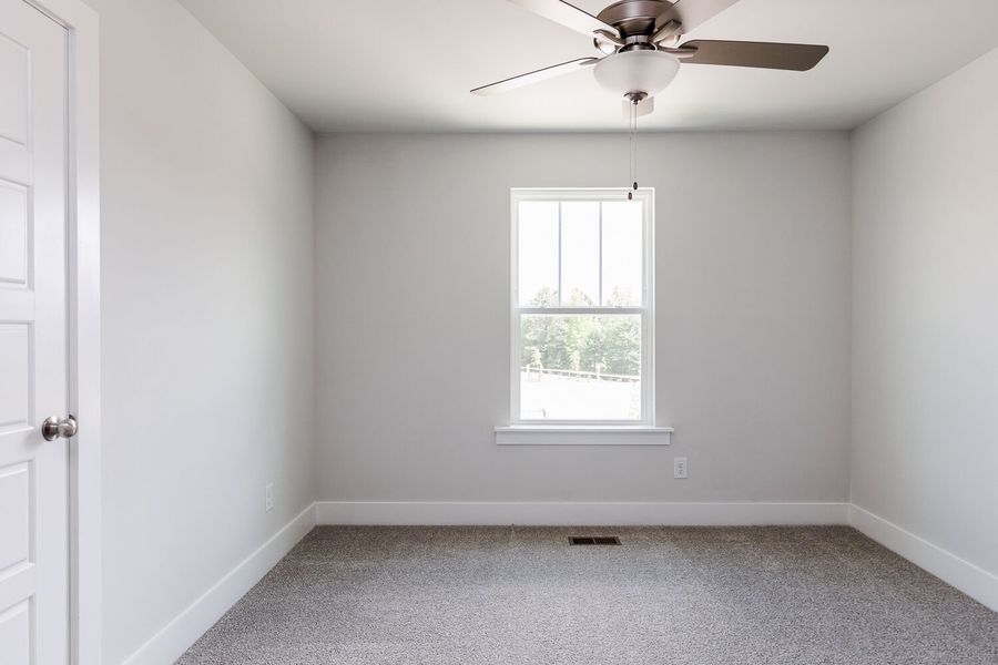 Spacious, unfurnished interior of a new home in Vaughan Farms, Angier (Image 23). Spacious, unfurnished interior of a new home in Vaughan Farms, Angier (Image 23).