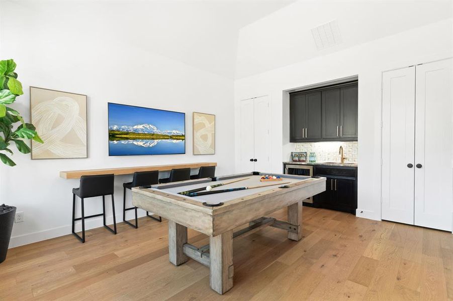 Furnished interior view inside a new home in Mustang Lakes, Celina (Image 17).