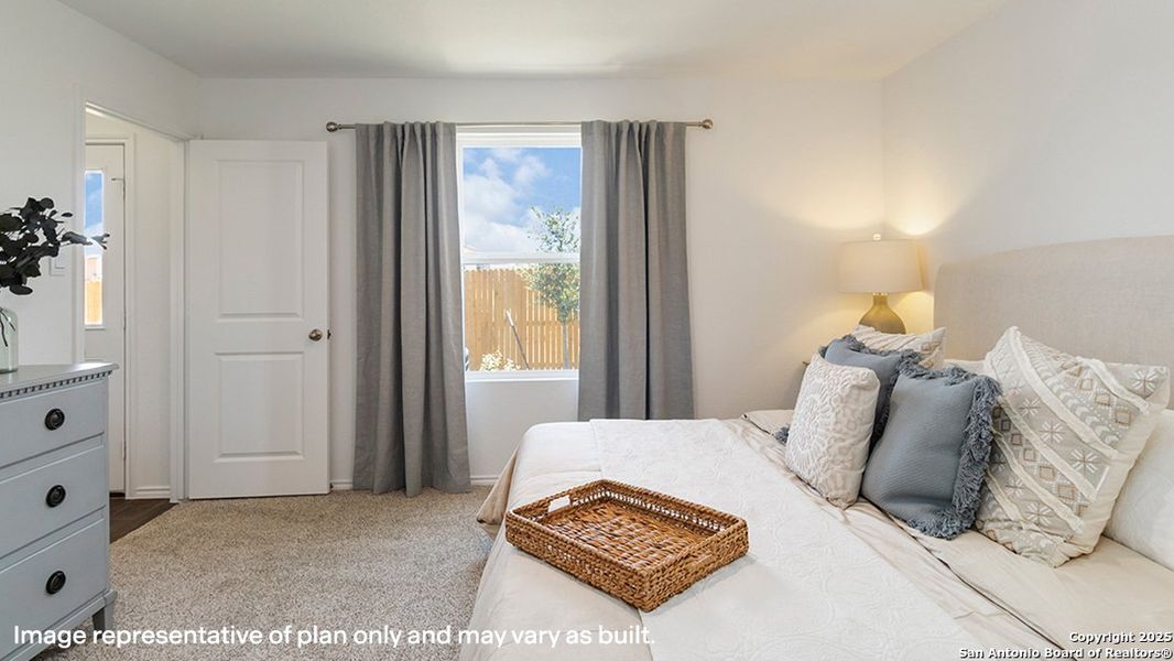Furnished interior view inside a new home in Sereno Springs, Converse (Image 15). Furnished interior view inside a new home in Sereno Springs, Converse (Image 15).