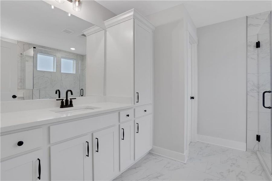 Furnished interior view inside a new home in Villas at Dawsonville, Dawsonville (Image 8).