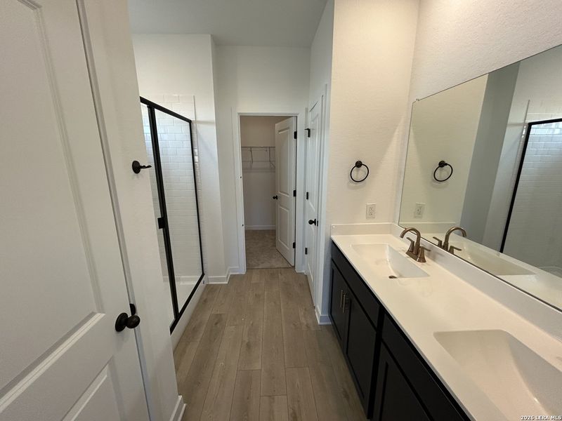 Furnished interior view inside a new home in Hennersby Hollow, San Antonio (Image 8).