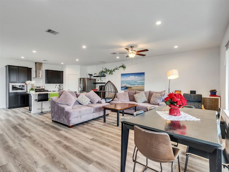 Furnished interior view inside a new home in , Houston (Image 9).