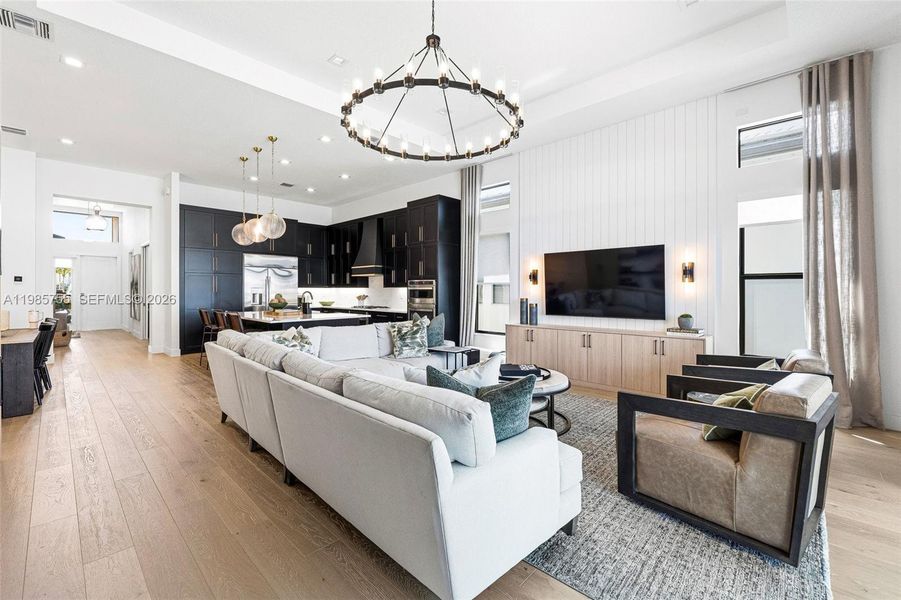 Furnished interior view inside a new home in , Boca Raton (Image 18).