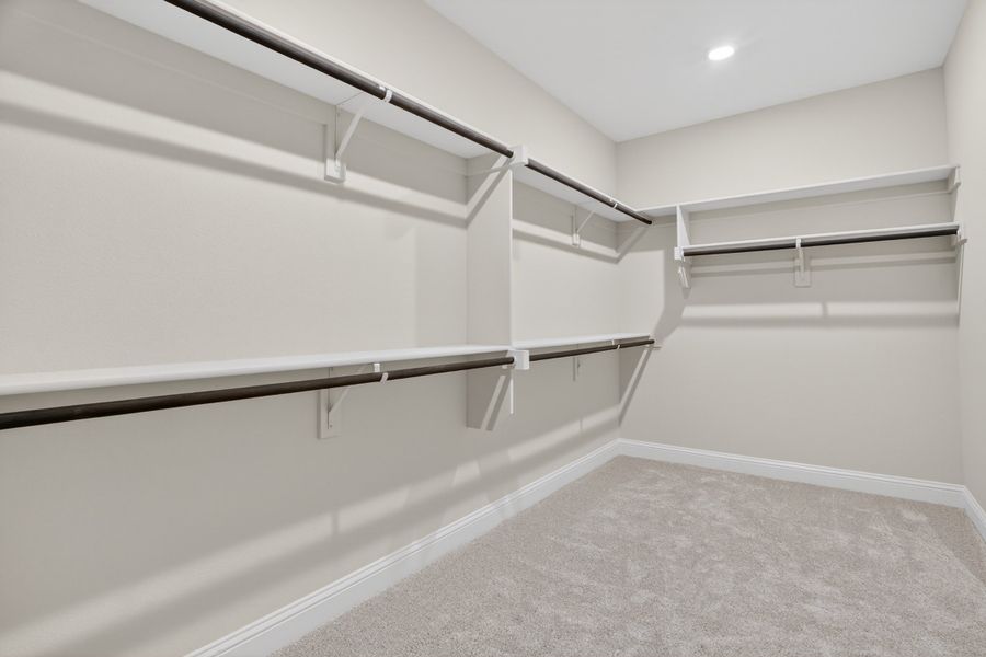Representative unfurnished interior of a home built from the Wichita by Cheldan Homes in Arbor Oaks, Boyd (Image 25).