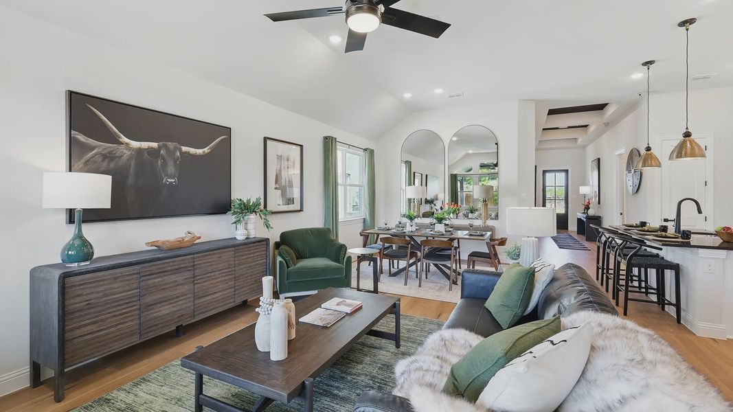 Model home photos of similar floorplans, not pictures of actual home.