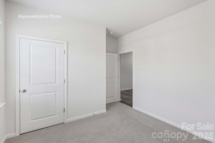 Spacious, unfurnished interior of a new home in Secrest Commons, Monroe (Image 17).