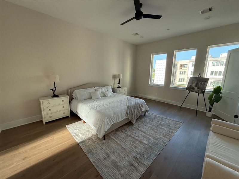 Furnished interior view inside a new home in , Houston (Image 33).