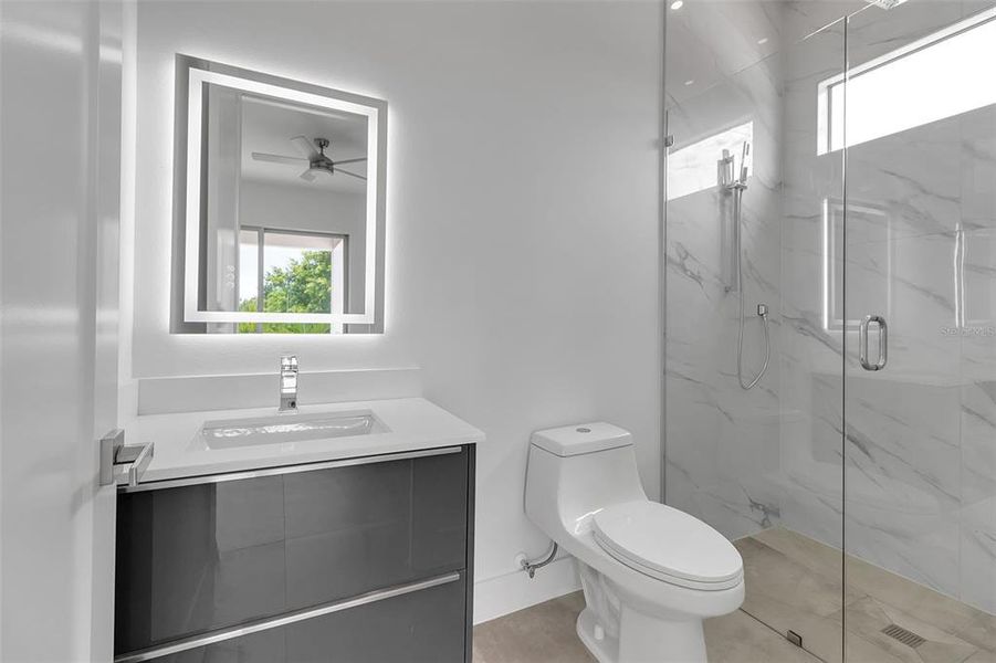 Furnished interior view inside a new home in , Sarasota (Image 29).