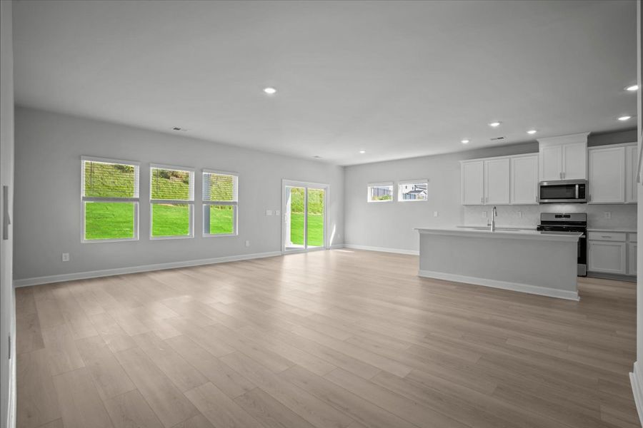 Spacious, unfurnished interior of a new home in The Farm at Wells Creek - Signature Collection, Gray Court (Image 24).
