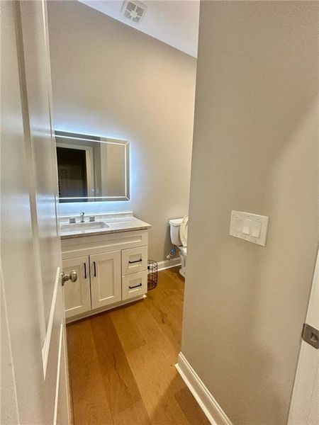 Furnished interior view inside a new home in , Atlanta (Image 27).