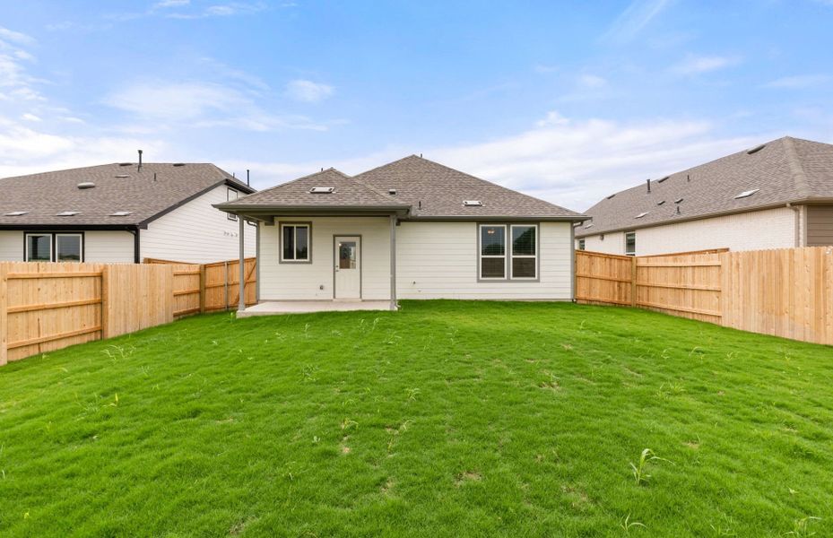 Spacious Backyard