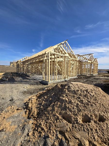 In-progress construction of a new home in Hillview Addition, Decatur, TX (Image 3). In-progress construction of a new home in Hillview Addition, Decatur, TX (Image 3).